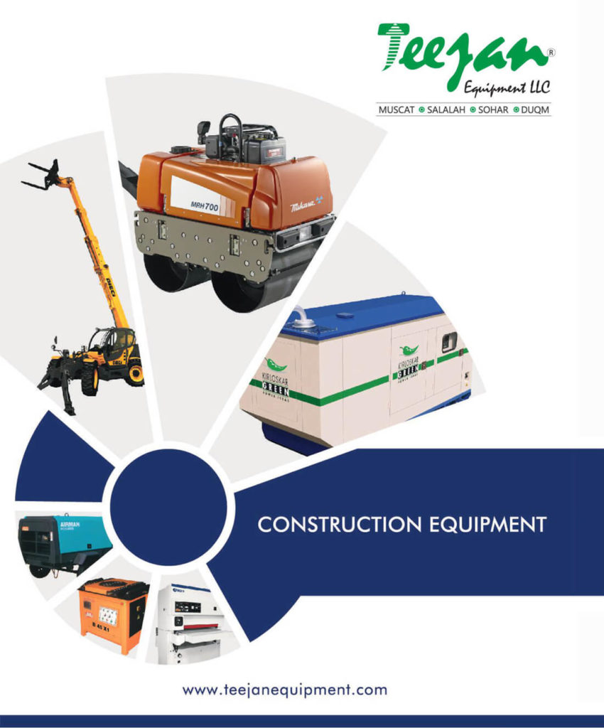Teejan Equipment, Oman- Brochure Design